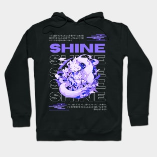 shine anime fox Hoodie